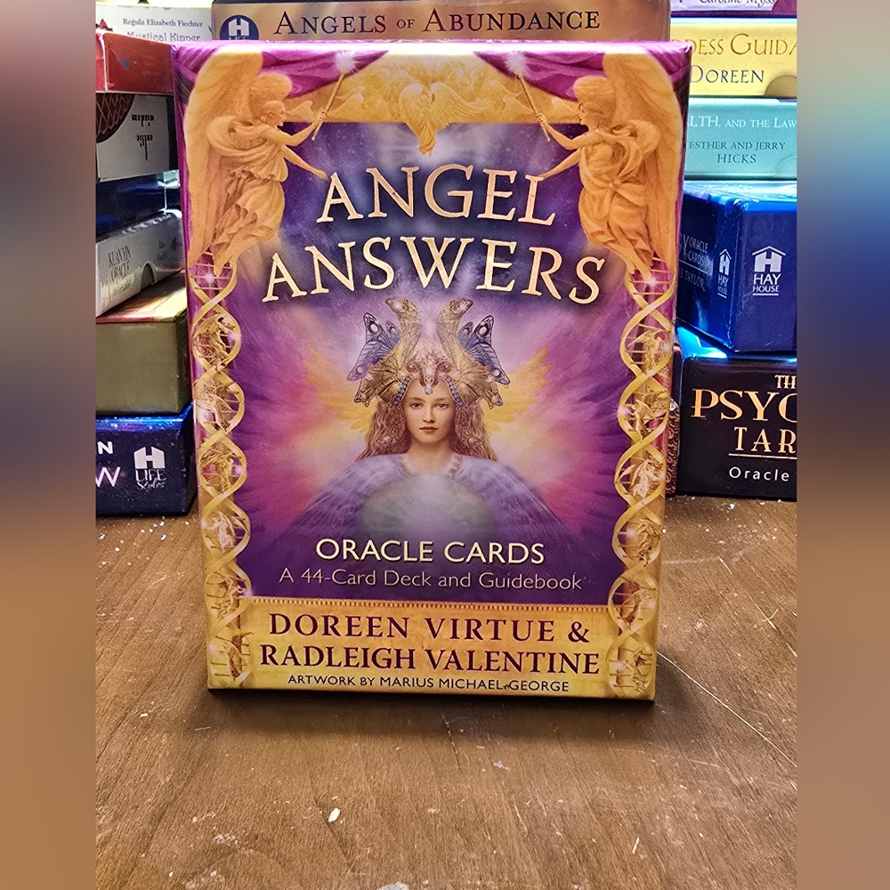 RARE Out of Print Doreen Virtue Oracle Cards - Angel Answers